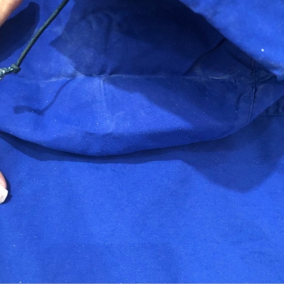 PATAGONIA MEN’S VTG BLUE PURPLE ZIP UP JACKET PACK AWSY HOODIE SMALL - Picture 10 of 16